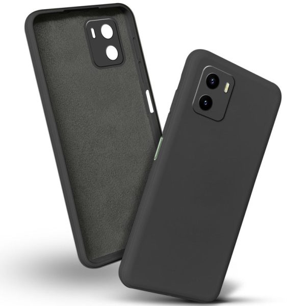 Premium Matte Silicone Back Cover for Vivo Y15S Sale