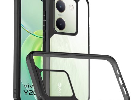 Silicone Border Transparent Back Cover for Vivo Y200 Pro 5G Online