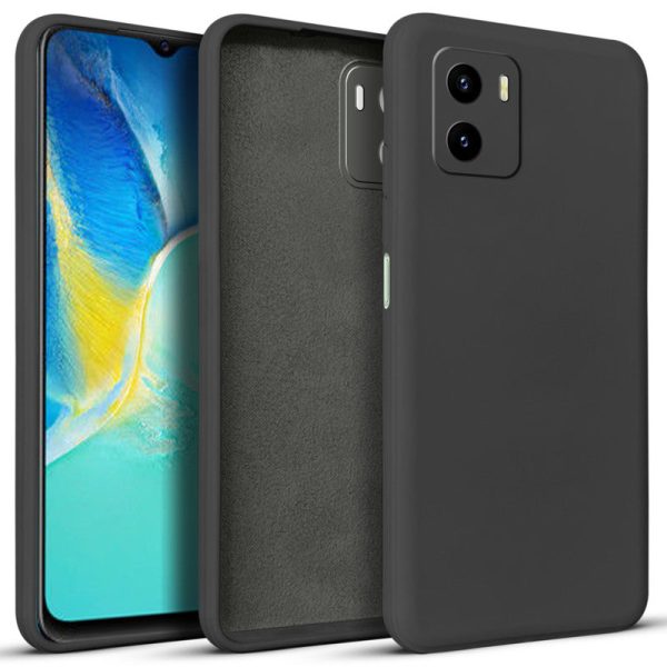 Premium Matte Silicone Back Cover for Vivo Y15S Sale