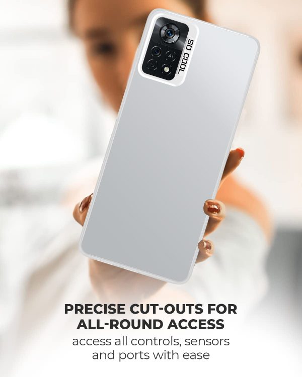 For Poco X4 Pro 5G Hard Back Cover Case (Velvet Touch | Professional Glossy Finish | Camera Protection Bump) Online now